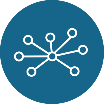 Icon image representing data migration